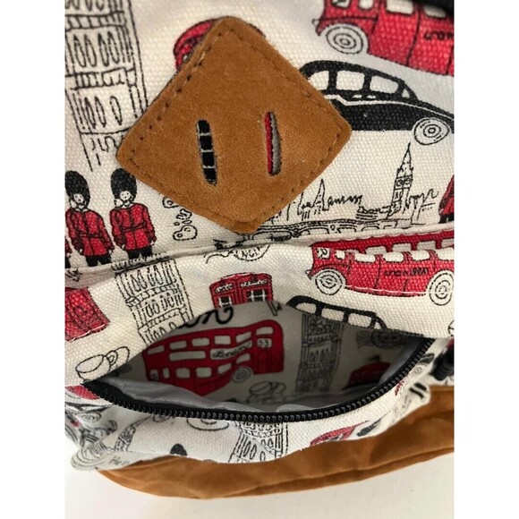 I Love London Mini Backpack Travel British England SOUVENIR Adjustable Straps - Picture 13 of 16